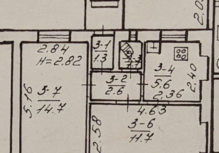 2-комнатная квартира, 40 кв. м. Одесса. фото 1 2-комнатная квартира, 40 кв. м. Одесса. фото 1