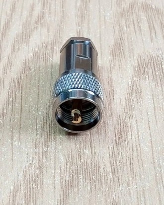 Разъем UHF-male (PL259, SO-239) прижимной, на кабель RG-6.Данный разъем является. . фото 3