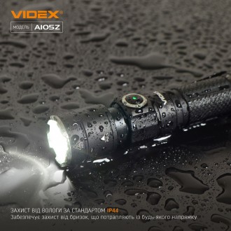  
Портативный светодиодный фонарик VIDEX VLF-A105Z 1200Lm 5000K предназначен для. . фото 4