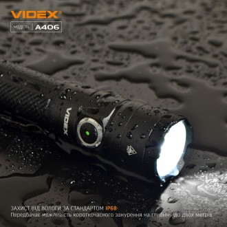  
 
Портативный светодиодный фонарик VIDEX 4000Lm 6500K предназначен для индивид. . фото 3