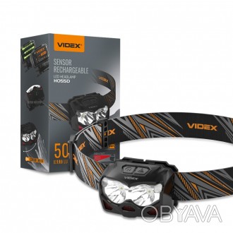  
Налобный светодиодный фонарик VIDEX VLF-H055D 5000K предназначен для индивидуа. . фото 1