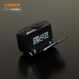 
Налобный светодиодный фонарик H035C VIDEX 410Lm 5000K предназначен для индивид. . фото 8