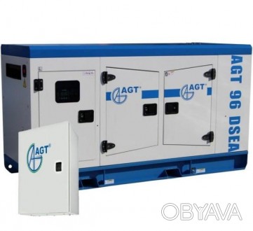 Генератор дизельний AGT 96 DSEA + ATS 97 S/24 — це потужний і витривалий у робот. . фото 1