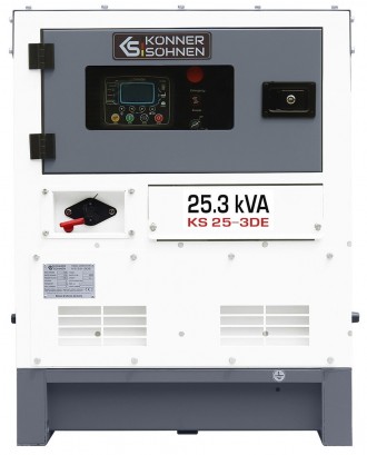 Описание модели Konner&Sohnen KS 25-3DE Трехфазный стационарный дизельный генера. . фото 3