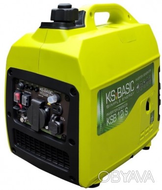 Описание модели Konner&Sohnen KSB 12i S Инверторный генератор является мобильным. . фото 1