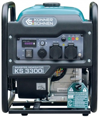 Описание модели Konner&Sohnen KS3300i
Однофазный бензиновый инверторный генерато. . фото 9