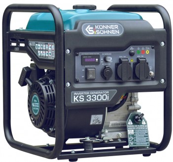 Описание модели Konner&Sohnen KS3300i
Однофазный бензиновый инверторный генерато. . фото 10