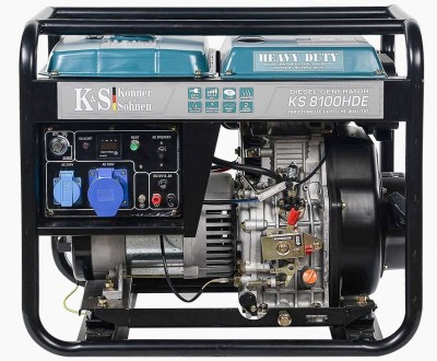 Опис моделі Konner&Sohnen KS 8100HDE (EURO V) У колекції дизельних генераторів н. . фото 5