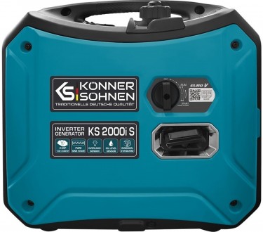 Описание модели Konner&Sohnen KS 2000i S 
 Компактный инверторный генератор Konn. . фото 5