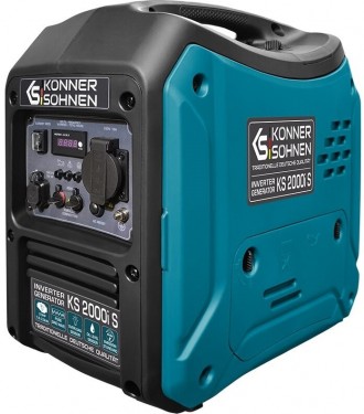 Описание модели Konner&Sohnen KS 2000i S 
 Компактный инверторный генератор Konn. . фото 2