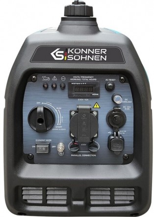 Описание модели Konner&Sohnen KS3100iS Инверторный генератор поддерживает длител. . фото 3