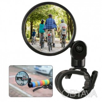 Велосипедное зеркало — крайне необходимый атрибут безопасности велосипедиста при. . фото 1