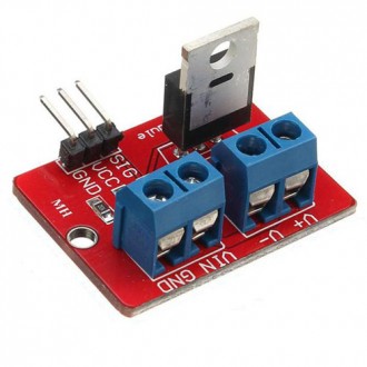 Драйвер MOSFET транзистор IRF520 0-24В модуль Arduino PIC ARM. Киев. фото 1 Драйвер MOSFET транзистор IRF520 0-24В модуль Arduino PIC ARM. Киев. фото 1