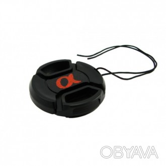 Захисна кришка для об'єктива Sony Alpha зі шнурком. Захищає оптику від пилу . . фото 1