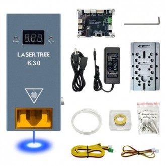 Laser Tree K30 — надпотужний лазерний модуль, призначений для різання та гравіюв. . фото 7