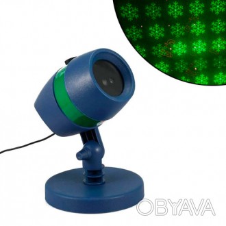 Вуличний зимово-новорічний світлодіодний лазерний проектор Star Shower з якісним. . фото 1