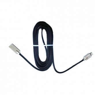 Високоякісний кабель для зарядки мобільної електроніки Apple. Має якісне обплете. . фото 3