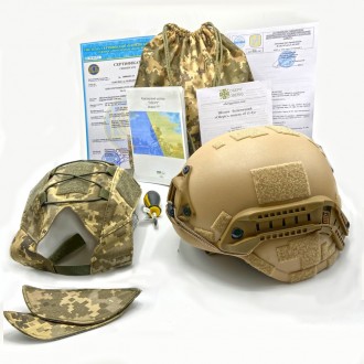 
 
 Кевларовые шлемы "ОБЕРІГ" модели F2
Общая комплектация: шлем + кавер на выбо. . фото 3