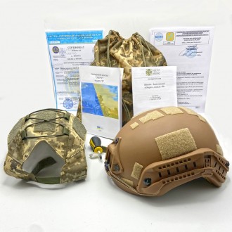 
 
 Кевларовые шлемы "ОБЕРІГ" модели R 
Общая комплектация: шлем + кавер на выбо. . фото 3