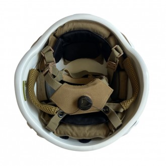 
 
 Кевларовые шлемы "ОБЕРІГ" модели F2 для медицинских служб и гражданских подр. . фото 9