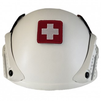 
 
 Кевларовые шлемы "ОБЕРІГ" модели F2 для медицинских служб и гражданских подр. . фото 6