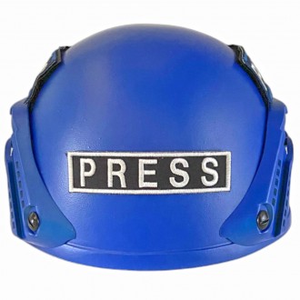 
 
 Кевларовые шлемы "ОБЕРІГ" модели F2 для военных журналистов и служб ГСЧС и д. . фото 6