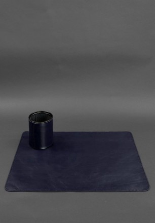Шкіряний настільний набір складається з трьох предметів: килимок під ноутбук, пі. . фото 4