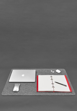 Килимок для робочого столу — двосторонній. Настільний аксесуар ручної роботи з н. . фото 3