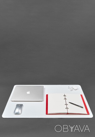 Килимок для робочого столу — двосторонній. Настільний аксесуар ручної роботи з н. . фото 1