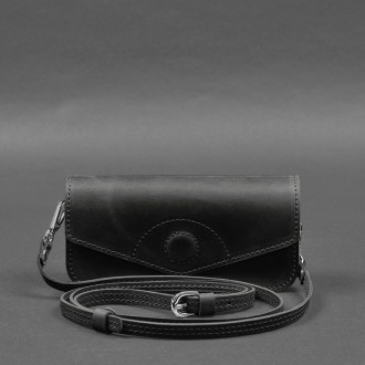 Шкіряна сумка-футляр для окулярів (міні-сумка) чорний Crazy Horse
Міні-сумка фут. . фото 7