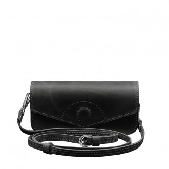 Шкіряна сумка-футляр для окулярів (міні-сумка) чорний Crazy Horse
Міні-сумка фут. . фото 8