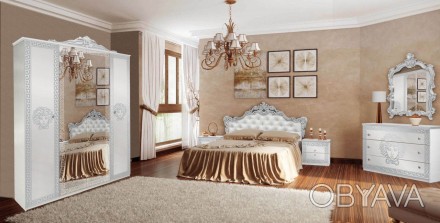 
Кровать с мягким изголовьем Milano
Спальня Milano – одна из самых популярных мо. . фото 1