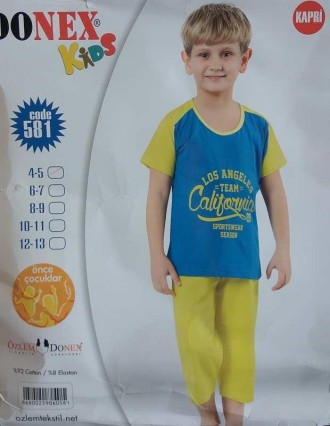 Дитячий домашній костюм для сну і відпочинку. Виробництво Туреччина.
Цей комплек. . фото 2