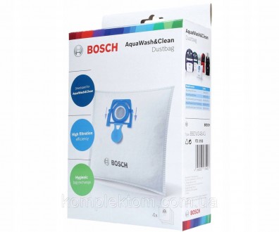 Мешки для моющего пылесоса Zelmer / Bosch BBZWD4BAG
В упаковке 4 мешка
 
Совмест. . фото 3