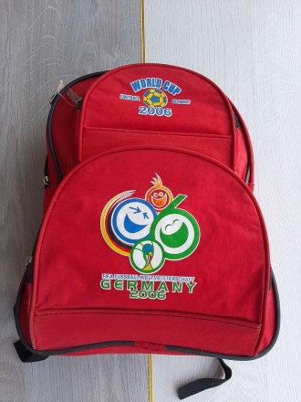Крепкий подростковый рюкзак World cup 2006 (красный). Николаев. фото 1 Крепкий подростковый рюкзак World cup 2006 (красный). Николаев. фото 1