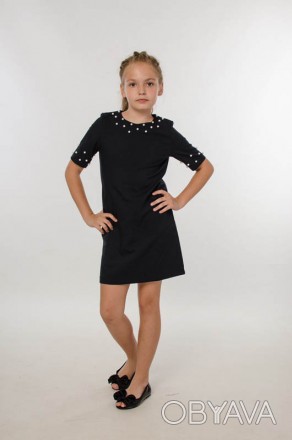 Шкільне плаття для дівчатка . Це плаття сподобається юної моднице елегантністю. . . фото 1