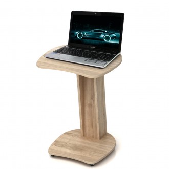 Комп'ютерний стіл!
Столик має полегшену конструкцію і оснащений невеликими колес. . фото 2