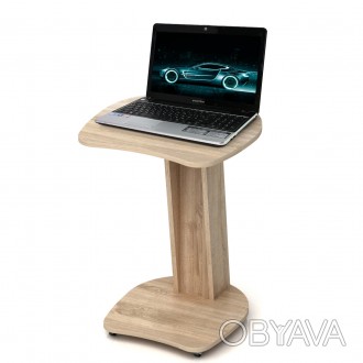 Комп'ютерний стіл!
Столик має полегшену конструкцію і оснащений невеликими колес. . фото 1