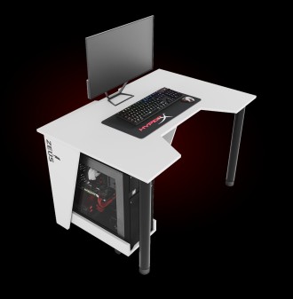 Игровой стол ТМ ZEUS «GAMER-1»!
Недорогой геймерский стол с эргономичными свойст. . фото 7