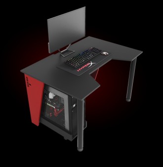 Ігровий стіл ТМ ZEUS «GAMER-1»!
Недорогий геймерський стіл з ергономічними власт. . фото 7