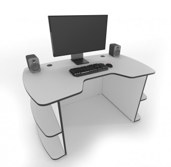 Геймерський стіл «Floki-2» з вирізом!
Комп'ютерний стіл для геймера Floki-2 – це. . фото 4