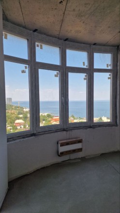 2-кімнатна квартира з панорамний видом на море, розташована на середньому 9 пове. Приморский. фото 4