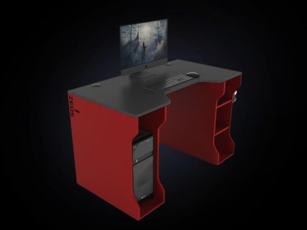 Стол геймерский (игровой) "TRON-4"!
функциональный, удобный геймерский стол с вм. . фото 6