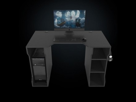 Стол геймерский (игровой) "TRON-4"!
функциональный, удобный геймерский стол с вм. . фото 7