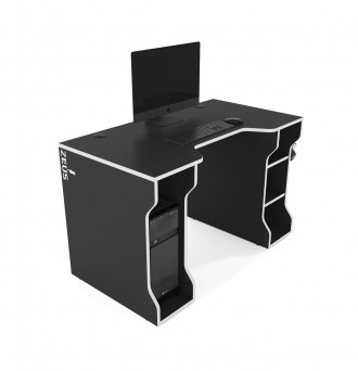 Стол геймерский (игровой) "TRON-4"!
функциональный, удобный геймерский стол с вм. . фото 3
