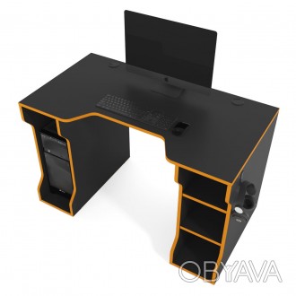 Стол геймерский (игровой) "TRON-4"!
функциональный, удобный геймерский стол с вм. . фото 1
