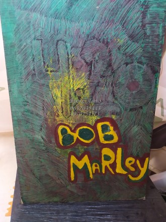 картина 4.20 c надписью Bob Marley 000043276. . фото 3