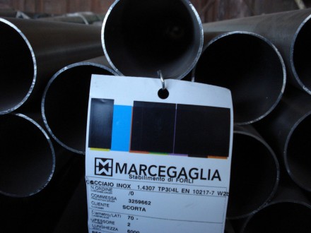 Компанія ТОВ «Італінокс Індустрі» пропонує неіржавкі круглі труби:
	
	Розмірами . . фото 3