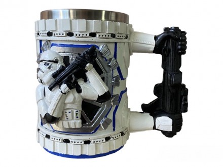 Яркая фигурная чашка по тематике «Star Wars» — это замечательный подарок для люб. . фото 4