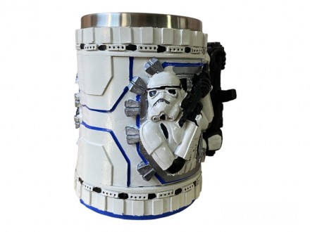 Яркая фигурная чашка по тематике «Star Wars» — это замечательный подарок для люб. . фото 8